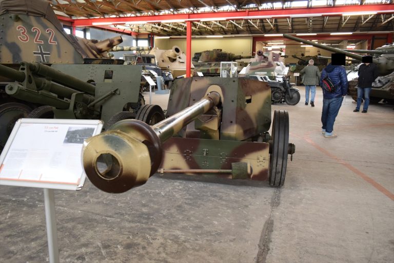 第二次大戦の名砲7.5cm Pak 40、その開発・戦術・博物館展示を解説